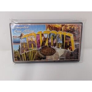 Arizona Souvenir Coin Album Pressed Elongated Penny Book Collection 2nd Edition